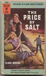 The cover of the 1952 romance novel The Price of Salt. The film Carol was adapted from this book.