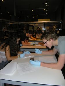 Brown University students in CultureLab completing a class assignment. Courtesy of the Haffenreffer Museum of Anthropology