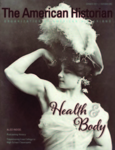 The front cover of the August issue of <i>The American Historian</i> advertising its theme of Heath & Body.